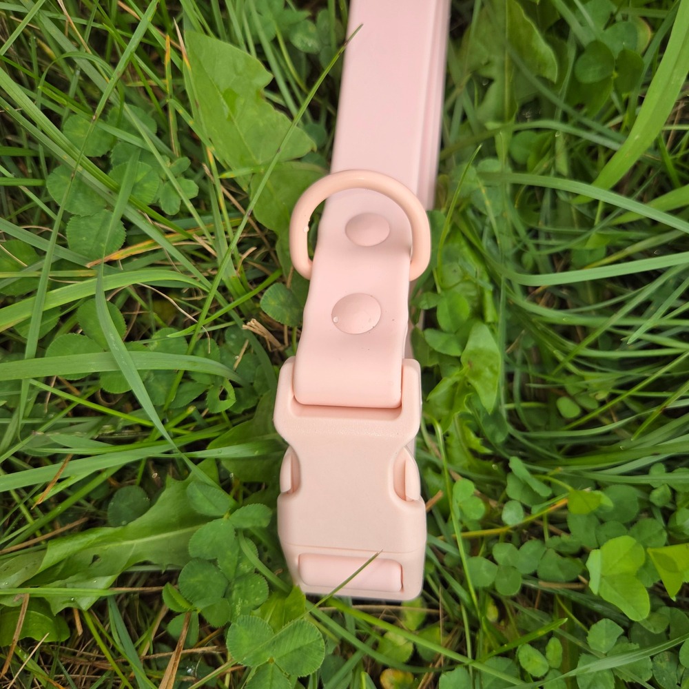 NEW In Pkg Vibrant Life Large Water-Resistant Adjustable Dog Collar Pink 15-26in